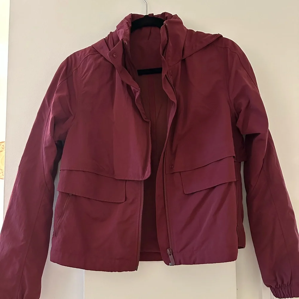 Lululemon Always Effortless Jacket
Wine Berry, Size 2 - Picture 2 of 6